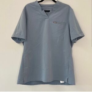 Figs Siaya Blue Scrub Top Size XXL